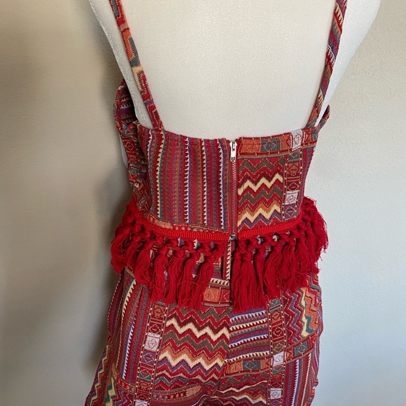 Aztec Print Matching Set - Top size L, shorts size M - Picture 5 of 5